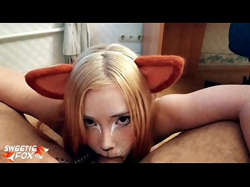 ❤️ Kitsune هن جي وات ۾ ڊڪ ۽ ڪم نگل ❤️❌ معياري فحش
